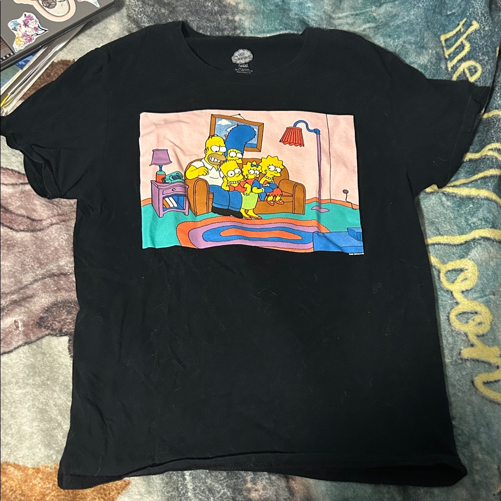 Black Graphic Short Sleeve Tee Black Graphic Short Sleeve Tee